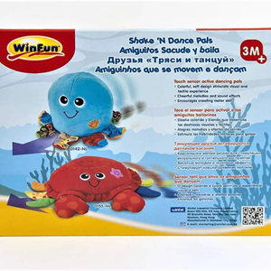 اختاپوس پولیشی موزیکال و ویبره دار وین فان Winfun مدل 00142_اسباب بازی